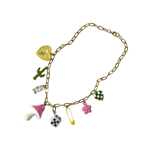 Roll The Dice Charm Necklace