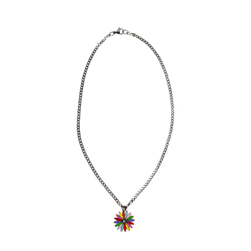 Rainbow Sunburst Necklace