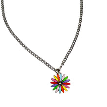 Load image into Gallery viewer, Rainbow Sunburst Necklace