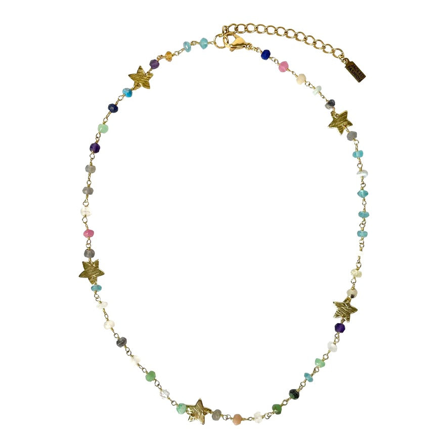 Golden Stars Necklace