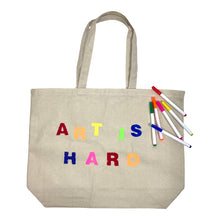 Load image into Gallery viewer, Art Is Hard Tote Bag