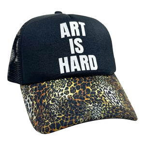 Art Is Hard Trucker Hat
