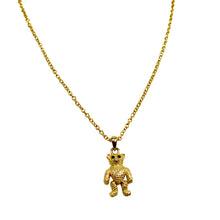 Load image into Gallery viewer, Golden Bear Pendant Necklace