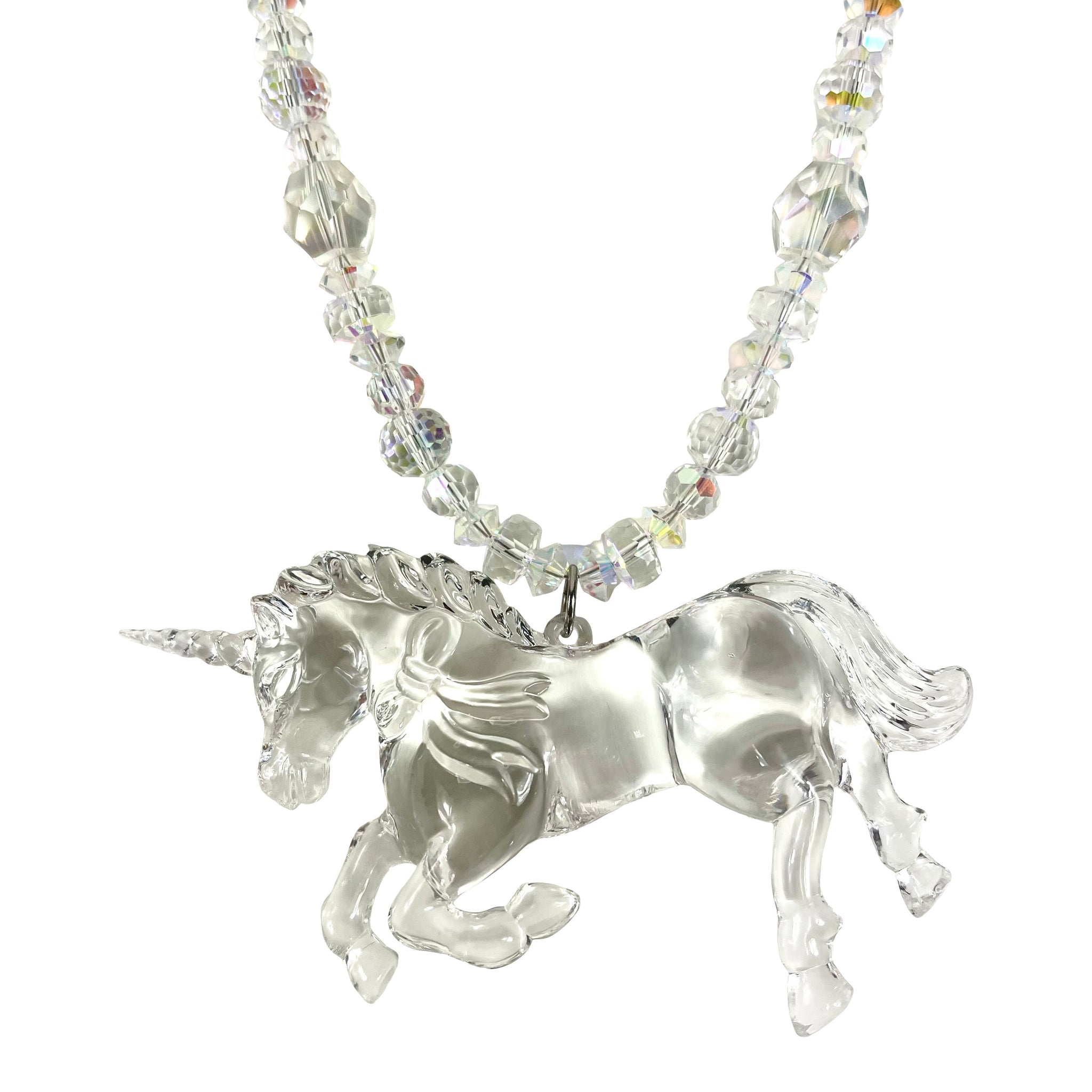 Buy SANNIDHI® Unicorn Necklace Jewellery Set for Girls Alloy Unicorn Chain  Pendant with Earring for Girls and Women Stylish Cute Unicorn Design Stud  Earring & Necklace for Girls Gift, Pink - 3