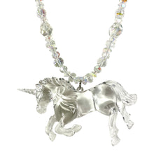 Load image into Gallery viewer, Iridescent Unicorn Necklace