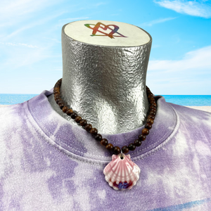 Pink Seashell Necklace