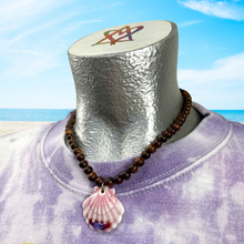 Load image into Gallery viewer, Pink Seashell Necklace
